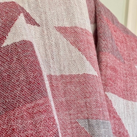 Organic Woven Wrap Towel Blanket Western Bohemian 2 Side Design Clay Pink NEW OS - Picture 6 of 12